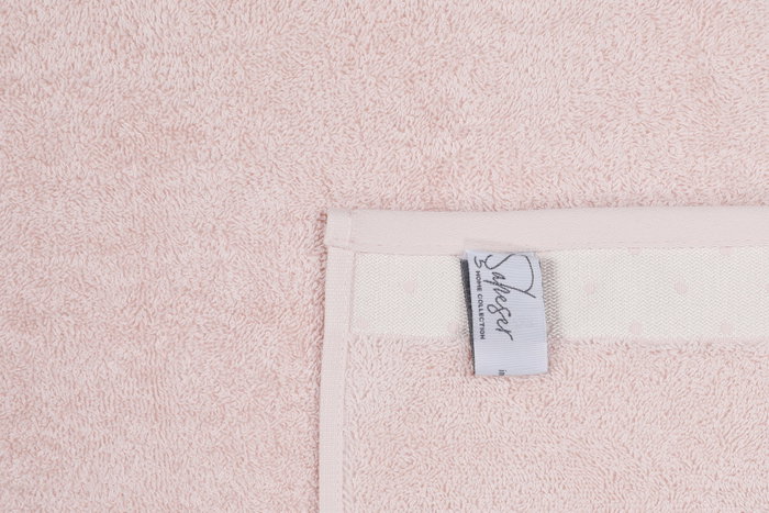 Mijölnir Pitircik - Powder Juego de Toallas de Baño 100% Algodón 510 gr/m² 70 x 140 cm Polvo y Blanco