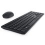 Dell KM5221W Teclado y Ratón Inalámbrico Combo, US International QWERTY, Negro