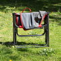Aktive Silla plegable de camping director antivuelco gris