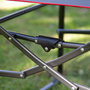 Aktive Silla plegable de camping director antivuelco gris
