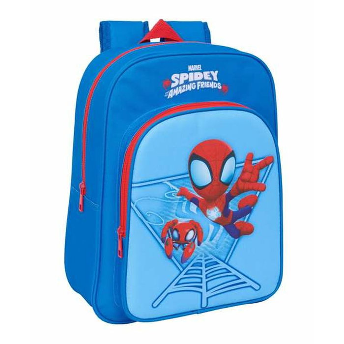 Safta Mochila Infantil Spidey Adaptable para Carro