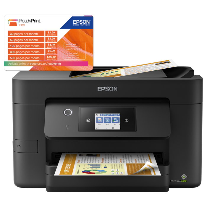 Epson WorkForce Pro WF-3820DWF Multifunción A4 Negro