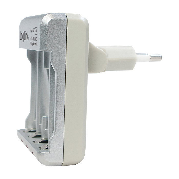 LogiLink Cargador de Baterías para 4x AA o 4x AAA y 1x 9V LogiLink Cargador de Baterías para 4x AA o 4x AAA y 1x 9V