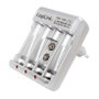 LogiLink Cargador de Baterías para 4x AA o 4x AAA y 1x 9V