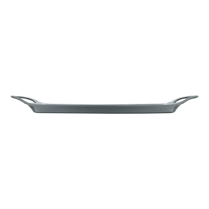 San Ignacio Asador de Aluminio Prensado Earth Grey 36,9x24,6 cm con Antiadherente Cerámico