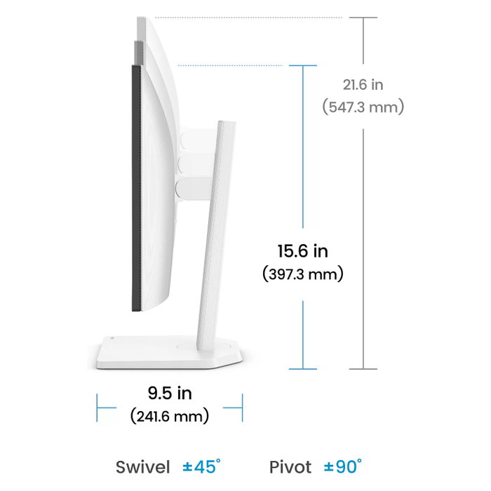 BenQ GW2790TC Monitor 27 Pulgadas Full HD IPS 144Hz Blanco