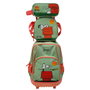 CYP BRANDS Set Trolley + portatodo + bolsa portameriendas Snoopy Peanuts