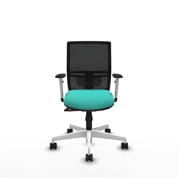 PIQUERAS Y CRESPO Silla de oficina Yunquera Sincro Turquesa y Negro PIQUERAS Y CRESPO Silla de oficina Yunquera Sincro Turquesa y Negro