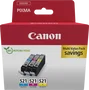 Canon CLI-521 Multipack de Cartuchos de Tinta (Cian, Magenta, Amarillo) Original