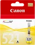 Canon CLI-521 Multipack de Cartuchos de Tinta (Cian, Magenta, Amarillo) Original