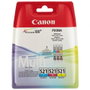 Canon CLI-521 Multipack de Cartuchos de Tinta (Cian, Magenta, Amarillo) Original