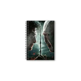 Libreta Harry Potter Cuaderno A5 80 Hojas - Diseño 3D Harry vs Voldemort - Encuadernación Espiral - Licencia Oficial - Ref. 8435450250408