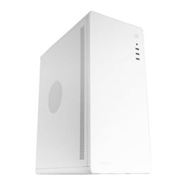 Tacens Ensis - Caja de Ordenador ATX / Midi Tower - Blanco / Acero / Compatible con placas base ATX, Micro-ATX, Mini-ITX / Ventilador 120mm / 3 bahías 3.5", 3 bahías 2.5"