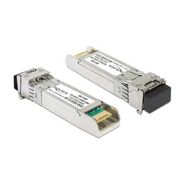 DeLOCK Módulo SFP+ 10GBase-SR 850nm 300m Transceptor Fibra Óptica LC 86199