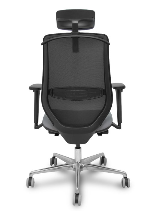 PIQUERAS Y CRESPO Silla de oficina Mardos, Sincro/Traslack, Gris/Negro