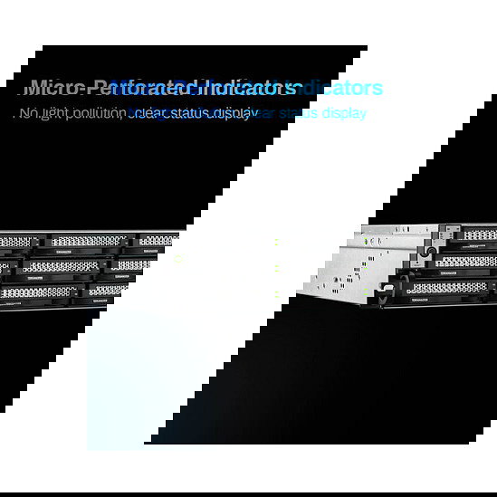 TerraMaster U12-500 Plus 2U NAS - Almacenamiento de 12 Bahías, Procesador de 10 Núcleos, 16GB RAM DDR5