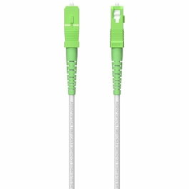 Aisens Latiguillo de Fibra Óptica G657A2 3.0 9/125 SMF Simplex 80m Blanco SC/APC-SC/APC