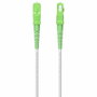 Aisens Latiguillo de Fibra Óptica G657A2 3.0 9/125 SMF Simplex 80m Blanco SC/APC-SC/APC