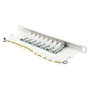 GoodConnections Patchpanel 10" Cat. 6 8-P. 0,5U Blanco