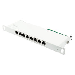 GoodConnections Patchpanel 10" Cat. 6 8-P. 0,5U Blanco