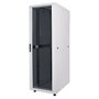 Intellinet 713023 Bastidor de Red Rack 36U Gris 800 x 800 x 1766 mm, 1500 kg Capacidad, Puerta de Cristal, Patas Ajustables, IP20, Certificación UL y Gost-R