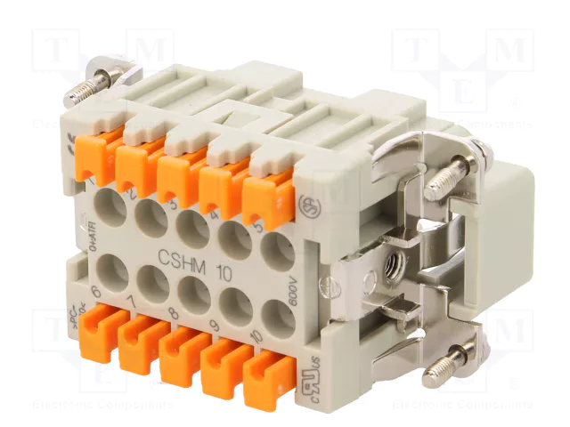 ILME CSHM 10 Conector HDC Macho de 10 Pines