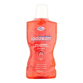 Iodosan Antiplaca Colutorio Antibacteriano Sin Alcohol 500 ml