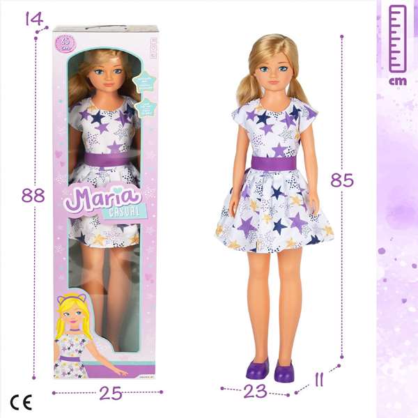 Color Baby Muñeca Maria Casual 85cm