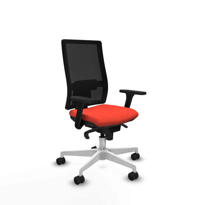 PIQUERAS Y CRESPO Silla de oficina Horna Naranja oscuro y Negro PIQUERAS Y CRESPO Silla de oficina Horna Naranja oscuro y Negro