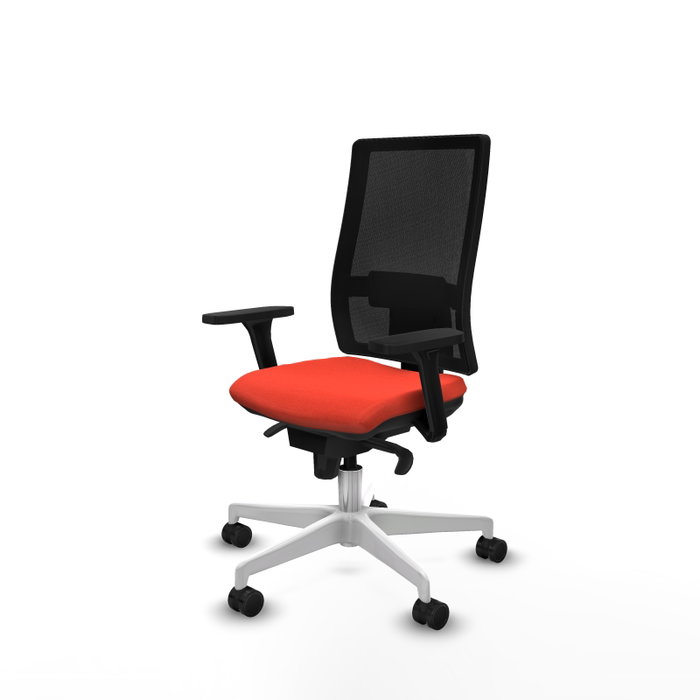 PIQUERAS Y CRESPO Silla de oficina Horna Naranja oscuro y Negro PIQUERAS Y CRESPO Silla de oficina Horna Naranja oscuro y Negro