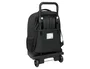 Mochila Escolar con Ruedas Munich Topo Negro 33 x 45 x 22 cm