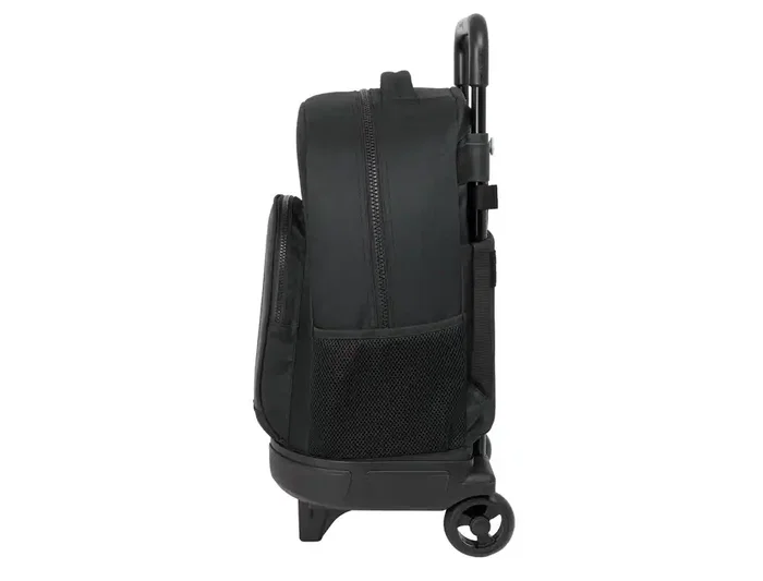 Mochila Escolar con Ruedas Munich Topo Negro 33 x 45 x 22 cm