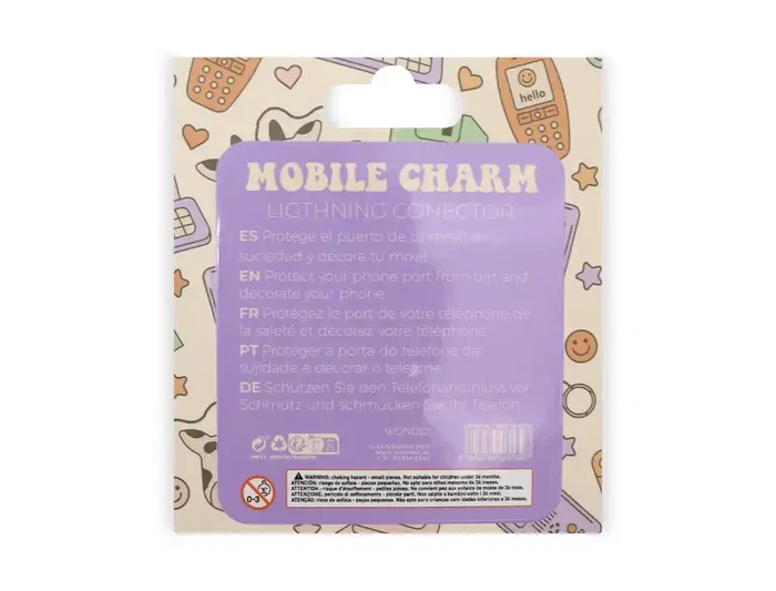 Wondee Charm Funny Protege y Decora tu Móvil con Conejito Blanco, Protege Puerto de Carga Tipo-C/Lightning del Polvo, Accesorio y Charm para Smartphone, Blanco Wondee Charm Funny Protege y Decora tu Móvil con Conejito Blanco, Protege Puerto de Carga Tipo-C/Lightning del Polvo, Accesorio y Charm para Smartphone, Blanco