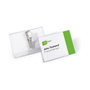 Durable Placas Identificativas con Pinza de Cocodrilo 54x90mm, 25 unidades