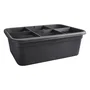 Elho Jardinera Green Basics Jardin De Cultivation L ELH8711904529581 - Negro - L 76 x B 57 x H 27 cm - 100% reciclado