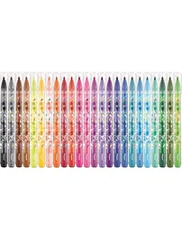 Maped Mini Cute Rotuladores Lavables, 24 Unidades Colores Surtidos, Punta Fina