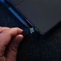 Green Cell KABGC06 Cable USB 3.0 a USB-C 1,2m con LED Negro