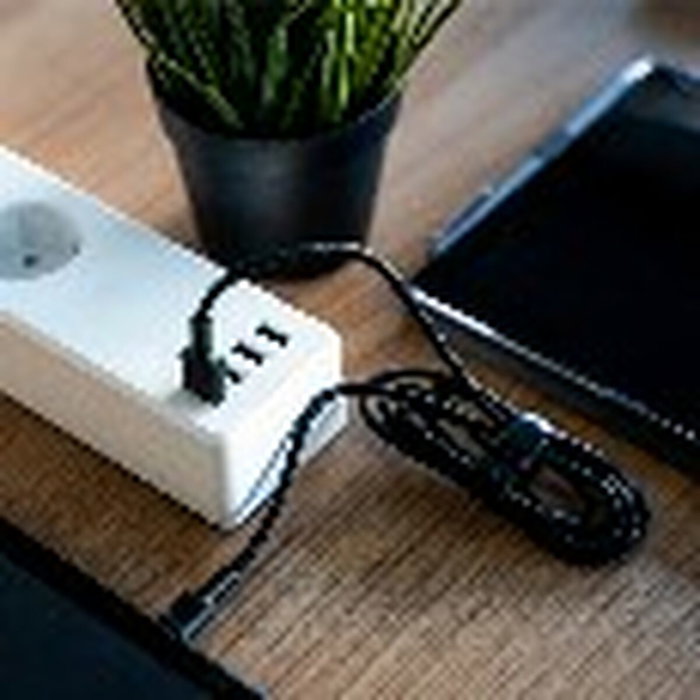 Green Cell KABGC06 Cable USB 3.0 a USB-C 1,2m con LED Negro