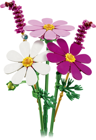 LEGO Botanicals Flores de Cosmos 11514 Set de Construcción Floral 171 Piezas para Niños de 9 Años o Más