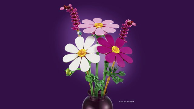LEGO Botanicals Flores de Cosmos 11514 Set de Construcción Floral 171 Piezas para Niños de 9 Años o Más