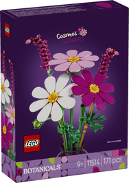 LEGO Botanicals Flores de Cosmos 11514 Set de Construcción Floral 171 Piezas para Niños de 9 Años o Más