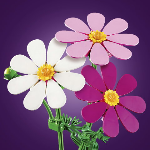 LEGO Botanicals Flores de Cosmos 11514 Set de Construcción Floral 171 Piezas para Niños de 9 Años o Más