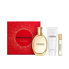Salvatore Ferragamo FIAMMA Estuche 3 pz Eau de Parfum 100 ml + Loción Corporal 50 ml + EdP 15 ml para Mujer