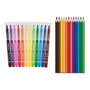 Maped Set para colorear con 12 rotuladores y 12 lápices surtidos