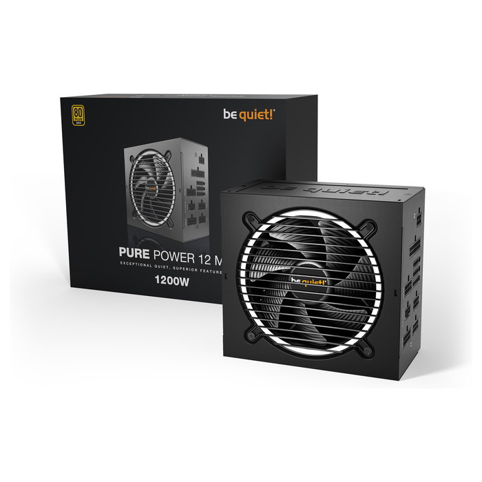 Be Quiet! PURE Power 12 M Fuente de Alimentación 1200W 80+ Gold ATX 3.1 Modular