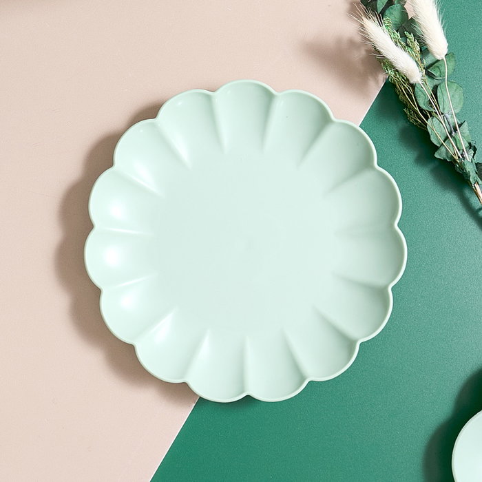 Home Deco Factory Plato Plástico Paradis Exotiqu 20,5 cm - Color Surtido