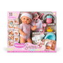 Famosa Muñeco Nenuco Sara 11 funciones 35 cm