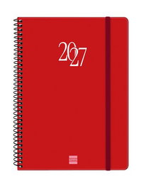 Finocam Agenda Anual 2027 My Espiral Vermell