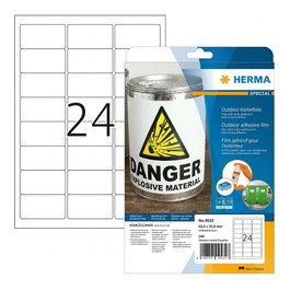 HERMA 9532 Etiquetas Autoadhesivas Outdoor Blanco A4