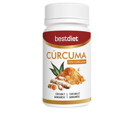 Best Diet Curcuma + Manganeso 376 mg Cápsulas - Suplemento de Extracto de Cúrcuma con 200 mg de Curcuminoides y Manganeso - 30 cápsulas